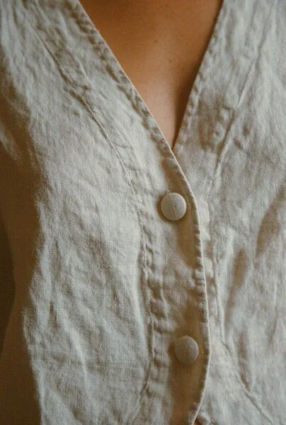 Nénés Nénés Chemise Acha, Ecru, – Produktbild 3 von 4