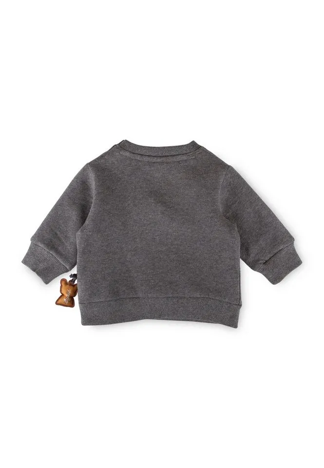 sigikid sigikid Sweatshirt Winterbär für Babys Jungen (1-tlg), Grau, – Produktbild 2 von 5
