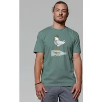 watapparel watapparel T-Shirt Unisex Möwe mit Hut, Green bay, – Produktbild 1 von 1