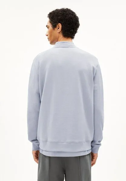ARMEDANGELS ARMEDANGELS BAARO – Herren Sweatshirt Regular Fit aus Bio-Baumwolle, Misty morning (violett), – Produktbild 2 von 4