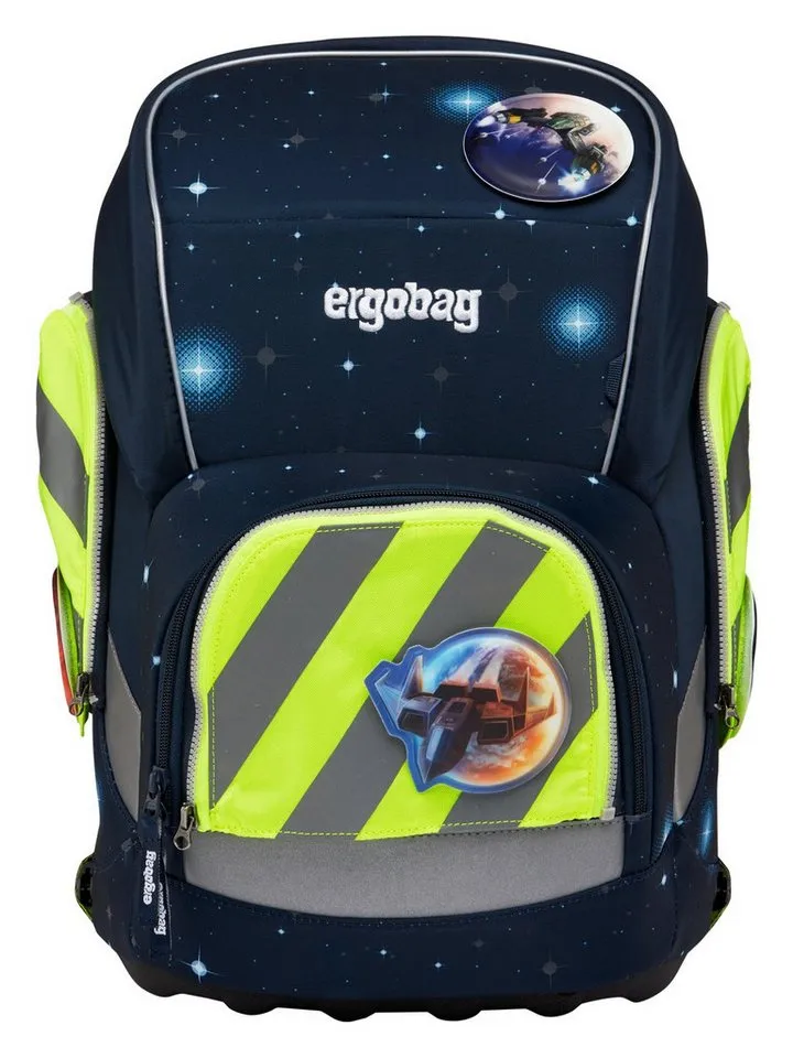 Ergobag Ergobag Schulranzen pack Sicherheitsset mit Reflektorstreifen (3-tlg), Gelb, – Produktbild 2 von 4