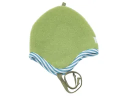 Pickapooh Pickapooh Kinder Mütze Bio-Merinowolle Fleece moosgrün Gr.48 – Produktbild 1 von 1