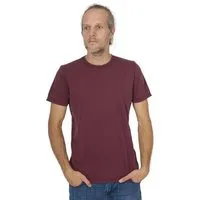 Life Tree Life-Tree Shirt aus Biobaumwolle für Herren "Basic" Stone Washed Green/Red/Blue, Rot, – Produktbild 1 von 1