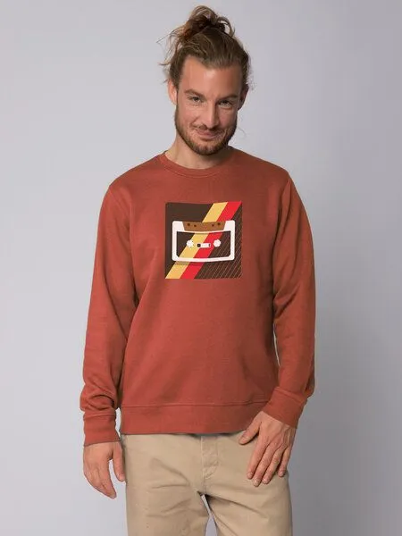 watapparel watapparel Sweatshirt Unisex Kassette, Heritage brown, – Produktbild 2 von 4