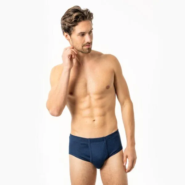 Living Crafts Living Crafts Slip mit Eingriff - JULIUS, Navy (blau), – Produktbild 1 von 4