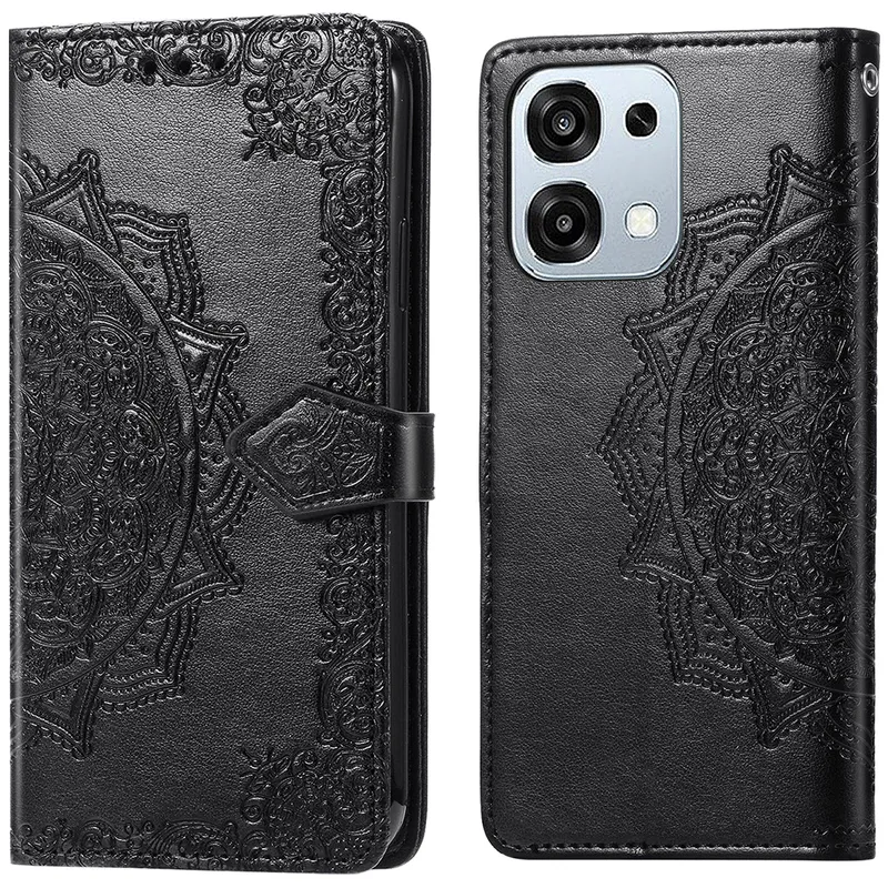 imoshion imoshion Mandala Klapphülle für das Oppo A6 Pro (5G), Schwarz, – Produktbild 1 von 1