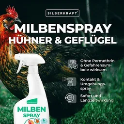 Silberkraft Silberkraft Milbenspray Hühner & Geflügel – Produktbild 1 von 1