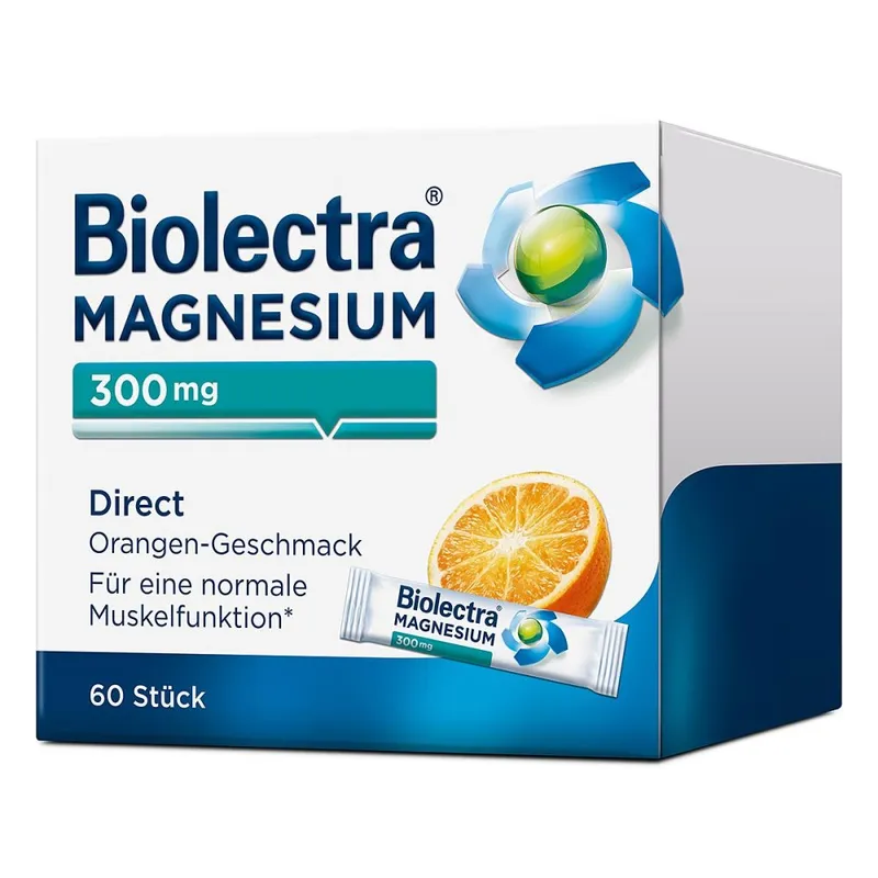 Biolectra Biolectra Magnesium 300 mg Direct Orange – Produktbild 2 von 2