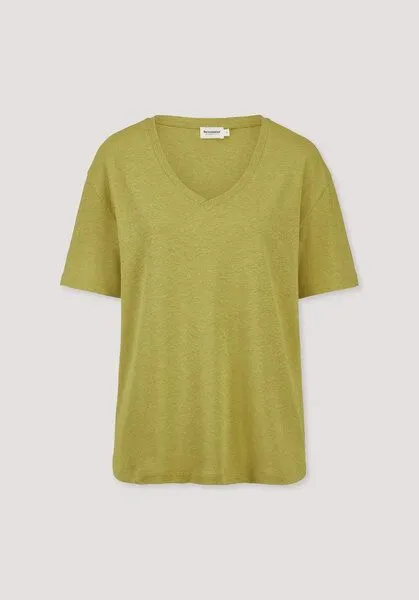 hessnatur hessnatur T-Shirt Oversize aus Leinen und Bio-Baumwolle, Sommermoos, – Produktbild 5 von 5
