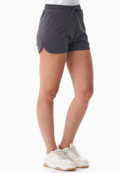 ORGANICATION ORGANICATION SANNDRA | Leichte Sweatshorts aus Bio-Baumwolle, Shadow, – Produktbild 2 von 4