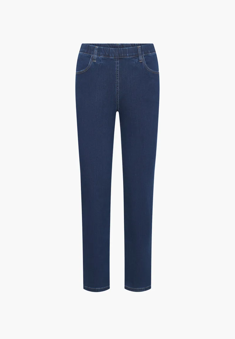 LAURIE LAURIE Damen vegan Jeans Kelly Regular Short Length Dunkelblau, Extra dunkelblau, – Produktbild 1 von 2
