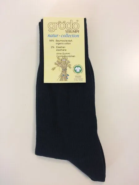 grödo grödo Comfort Socke, Venen Socke, schwarz oder dunkelgrau 52162 unisex, Schwarz, – Produktbild 3 von 4
