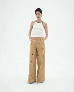 thinking mu thinking mu Damen vegan Top Harriet Weiß – Produktbild 1 von 1