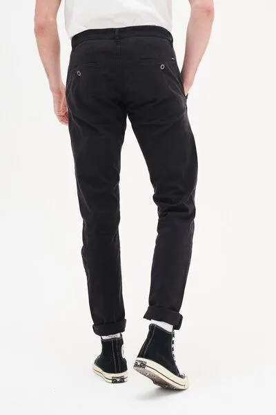Kuyichi Kuyichi Chino Hose - Dexter, Blau (navy), – Produktbild 4 von 4