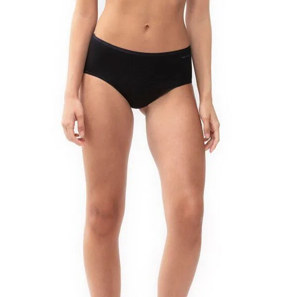 mey Mey 2x Damen Taillen Slip Organic GOTS-Baumwolle 29818, Schwarz, – Produktbild 1 von 2