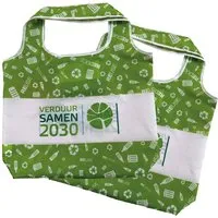 Tragetasche "Bottlebag" aus recyceltem PET inkl. vollflächigem Druck – Produktbild 1 von 1