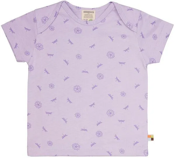 loud + proud loud + proud Babys & Kinder T-Shirt Druck, GOTS-zertifiziert, Lilac pastel(lila), – Produktbild 1 von 2