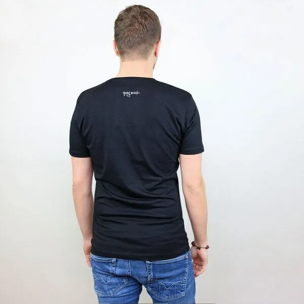 Gary Mash GARY MASH Shirt Hawaii Vacation Schwarz aus Modal®-Mix, Schwarz, – Produktbild 3 von 3