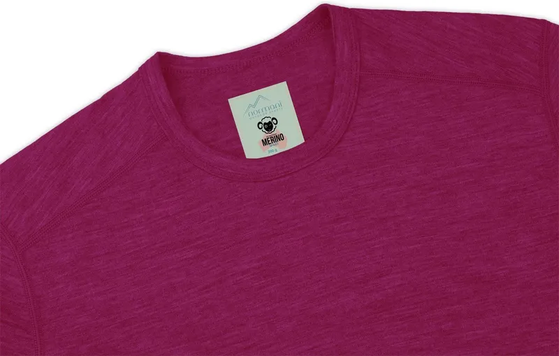 normani Funktionsshirt Kinder Merino Langarm Broome Ski-Thermounterwäsche aus 100 % Bio-Merinowolle für Junge und Mädchen, Blau, – Produktbild 5 von 5