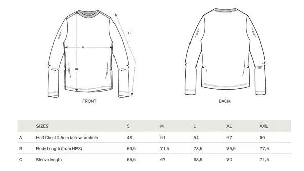 Picopoc Picopoc Deadline Langarm T-Shirt, Braun, – Produktbild 3 von 4