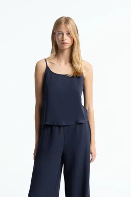 Kings Of Indigo Kings of Indigo Damen vegan Top Alexandra Dress Blues – Produktbild 1 von 1