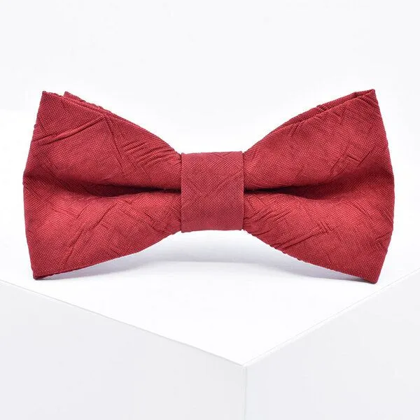 Airpaq Airpaq Upcycling Fliege und Einstecktuch aus Airbags, Rot, – Produktbild 1 von 4