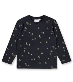 Sense Organics & friends in cooperation with GARY MASH Sense Organics & friends in cooperation with GARY MASH Kinder Langarmshirt mit Allover-Druck aus Biobaumwolle – Produktbild 1 von 1