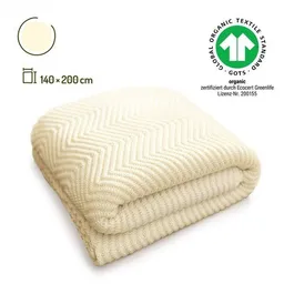 Sonnenstrick Sonnenstrick – Kuscheldecke aus Merino-Schurwolle für Erwachsene (140 x 200 cm) GOTS – Produktbild 1 von 1