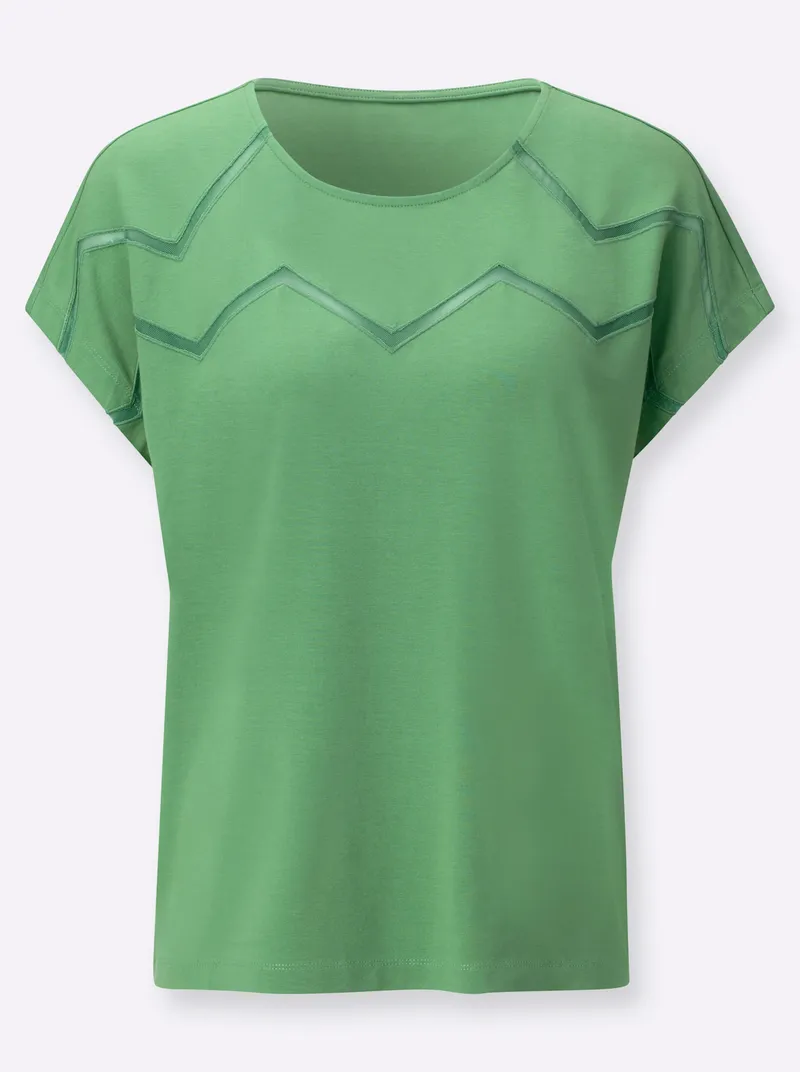 Witt Rundhalsshirt apfel, Apfel, – Produktbild 1 von 2