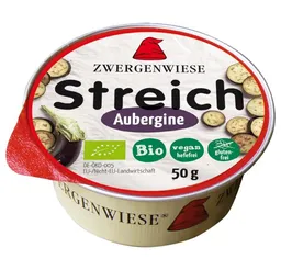Zwergenwiese Zwergenwiese Herzhafter Brotaufstrich Kleiner Streich - Aubergine 50g – Produktbild 1 von 1