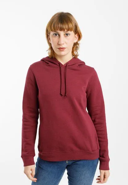 TORLAND TORLAND Damen Hoodie DANI, Rot (burgundy), – Produktbild 1 von 4