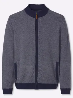 marco donati Strickjacke marine-ecru-meliert – Produktbild 1 von 1