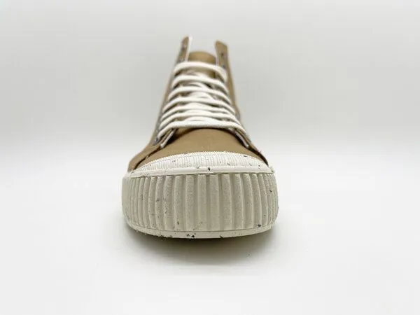 nat-2 Veganer Sneaker nat-2 Mono ETA waterproof aus Biobaumwolle Men, Camel (braun), – Produktbild 4 von 4