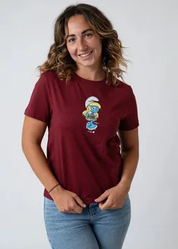 Bavarian Caps Bavarian Caps Damen T-Shirt aus Biobaumwolle - Schlumpfine – Produktbild 1 von 1