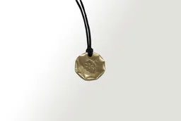 Curió Dobrão Curió Dobrão Curió Messing Halsband Ø25 verschiedene Designs (Necklace) – Produktbild 1 von 1