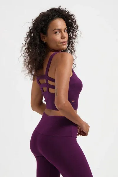 Urban Goddess Urban Goddess Mandala Yoga Sport-BH, Bloom (lila), – Produktbild 3 von 4