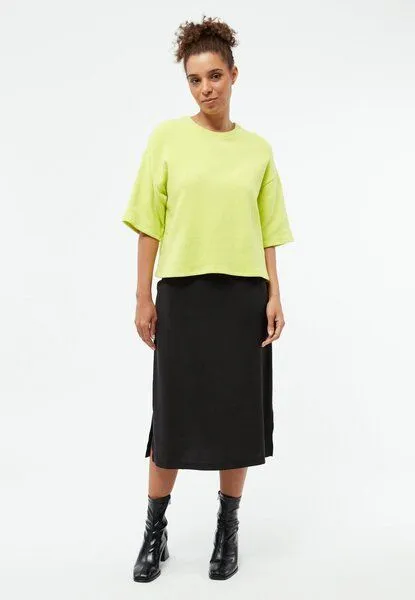 Givn Berlin Givn Berlin Sweater GBSELMA aus recycelter Baumwolle - Lime Green, Green, – Produktbild 2 von 4