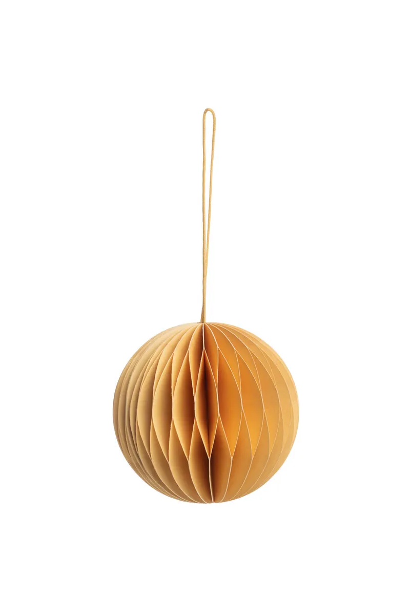Tranquillo Papieranhänger CREAM BALL - creme – Produktbild 1 von 3