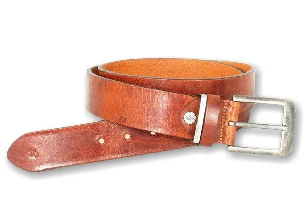 Greenbelts Greenbelts Herren Ledergürtel BARRIE, Tobacco, – Produktbild 5 von 7