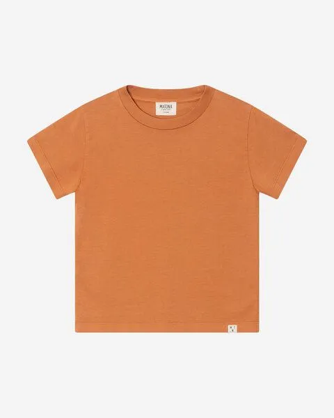 MATONA Matona T-Shirt | Summer Tee | aus Bio-Baumwolle | GOTS-zertifiziert, Red earth, – Produktbild 3 von 3