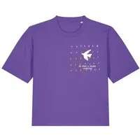 Kultgut Kultgut Biofair- Boxistyle Shirt / BE FREE & PROUD YOURSELF – Produktbild 1 von 1