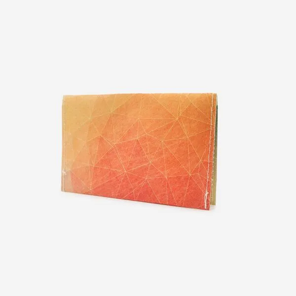 paprcuts paprcuts RFID Kartenhalter, Diamond dawn (orange gelb), – Produktbild 1 von 3
