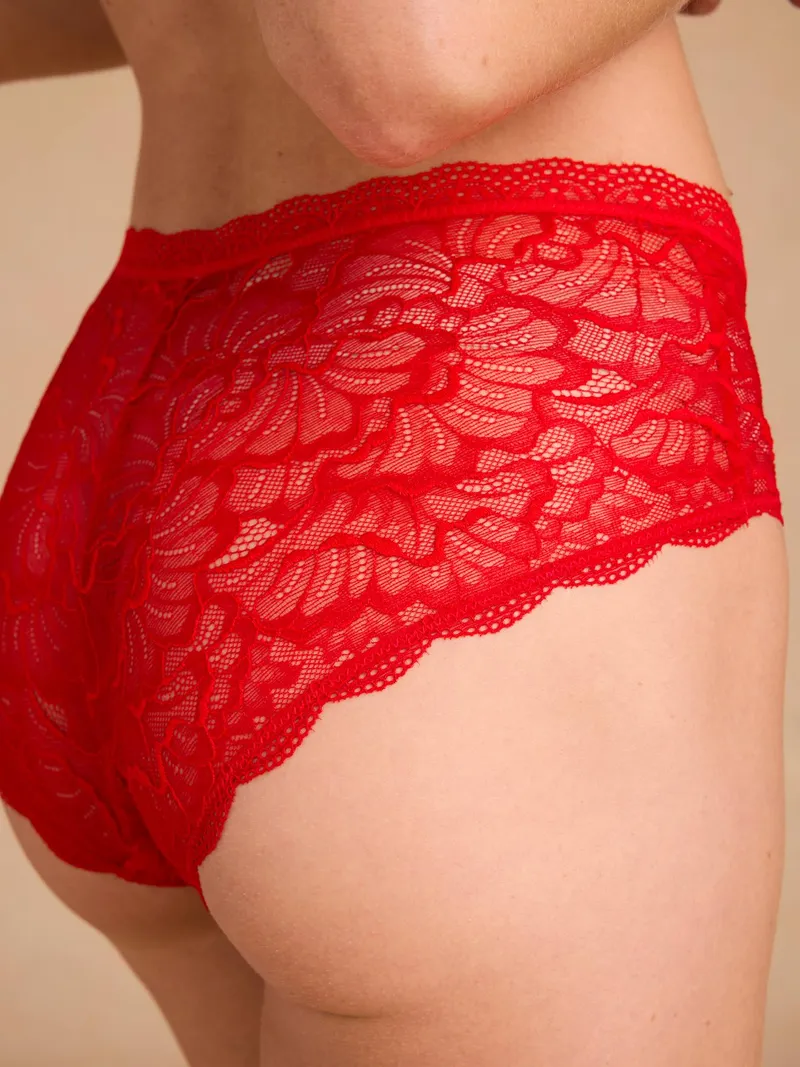 Envie De Fraise Umstandsslip aus Spitze ENVIE DE FRAISE, Rot, – Produktbild 4 von 4