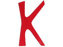 Grimms Grimms Anthroposophisches K Buchstabe aus Lindenholz, bunt lasiert Maße 7,5 x 6 x 1 cm – Produktbild 1 von 1