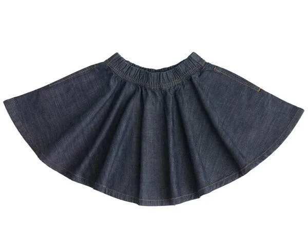 Evermind Evermind Kids Skirt - KA2022, Deep blue, – Produktbild 1 von 3
