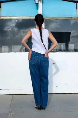 Kings Of Indigo Kings of Indigo Damen vegan Jeans Leila Lewisboro Mid Washed – Produktbild 1 von 1