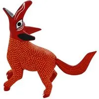 Mitienda Shop Mitienda Shop Alebrije aus Holz Hund rot – Produktbild 1 von 1