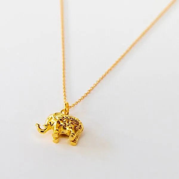 Divasya Divasya Gold-Halskette Elephant Soul – Produktbild 3 von 4