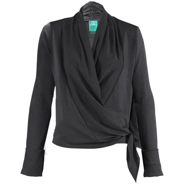 nice to meet me nice to meet me Wrap Around Jacket, Dark grey, – Produktbild 1 von 4