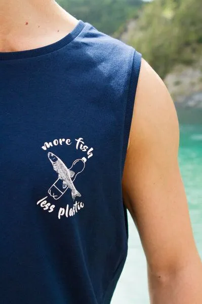 Zeachild Zeachild More Fish Less Plastic Tanktop – Produktbild 3 von 3